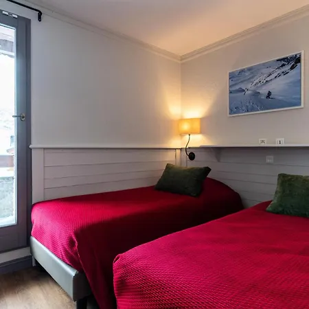 Chamois - 4 Pieces Pour 6 Personnes Mae-1081 * Val Thorens