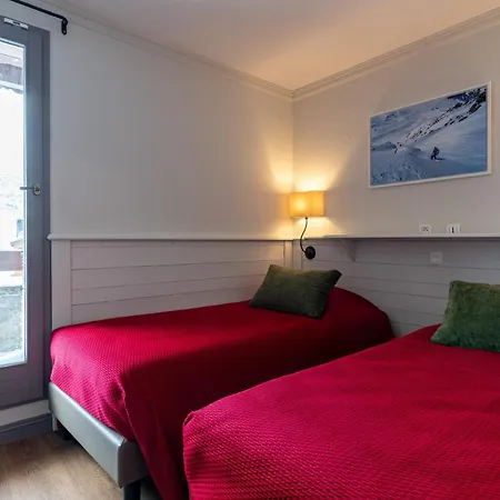 Chamois - 4 Pieces Pour 6 Personnes Mae-1081 * Val Thorens