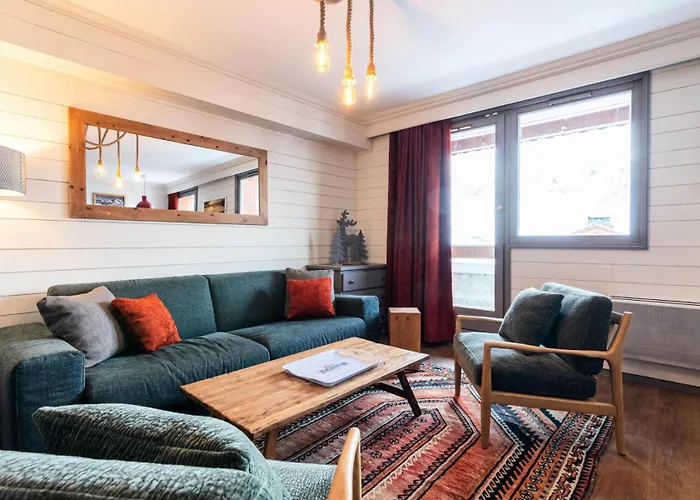 Chamois - 4 Pieces Pour 6 Personnes Mae-1081 * Val Thorens